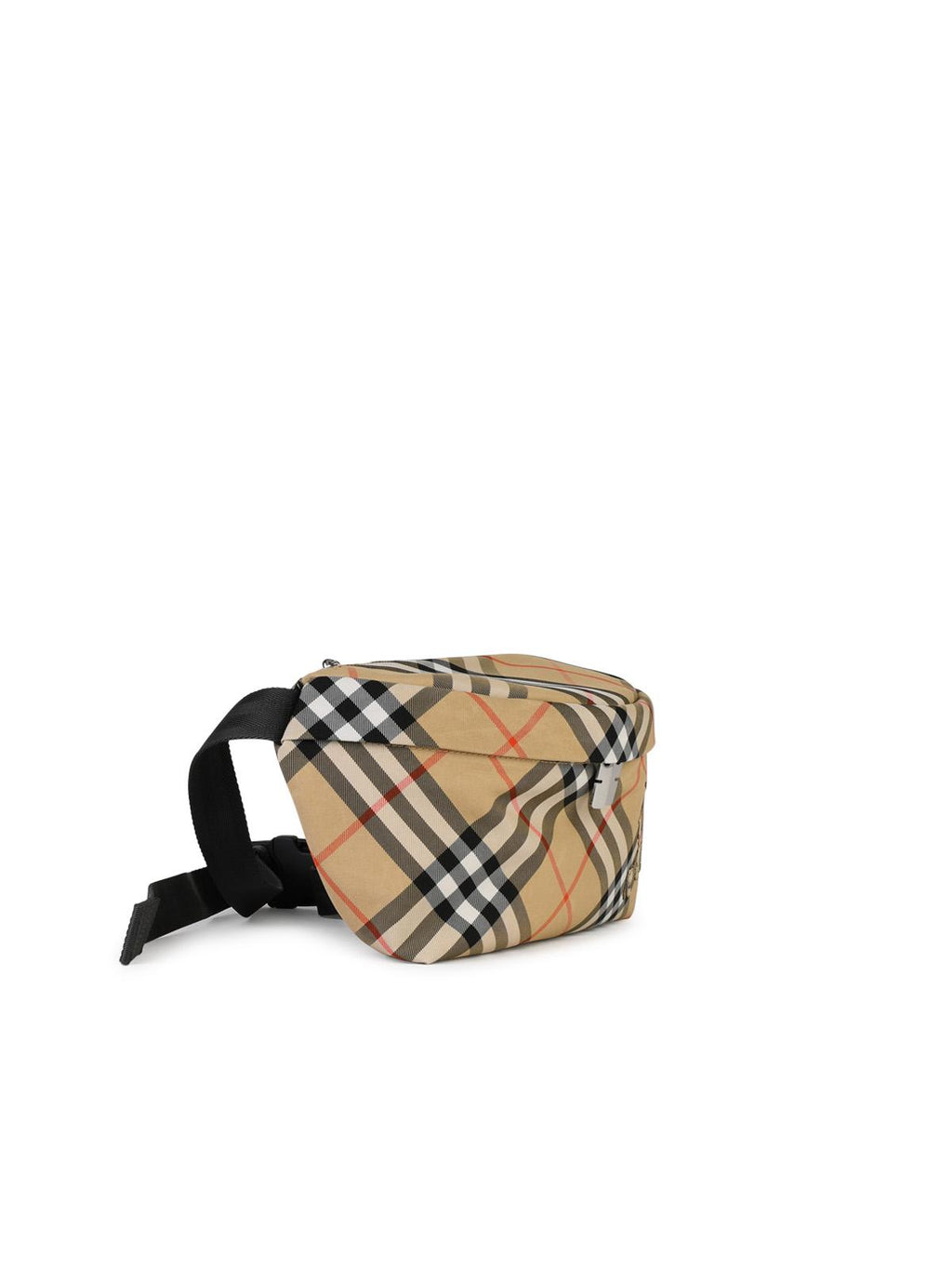Burberry 'Check' Beige Polyester Fanny Pack Man