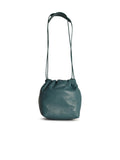 Jil Sander 'Dumpling' Light Blue Leather Crossbody Bag Woman