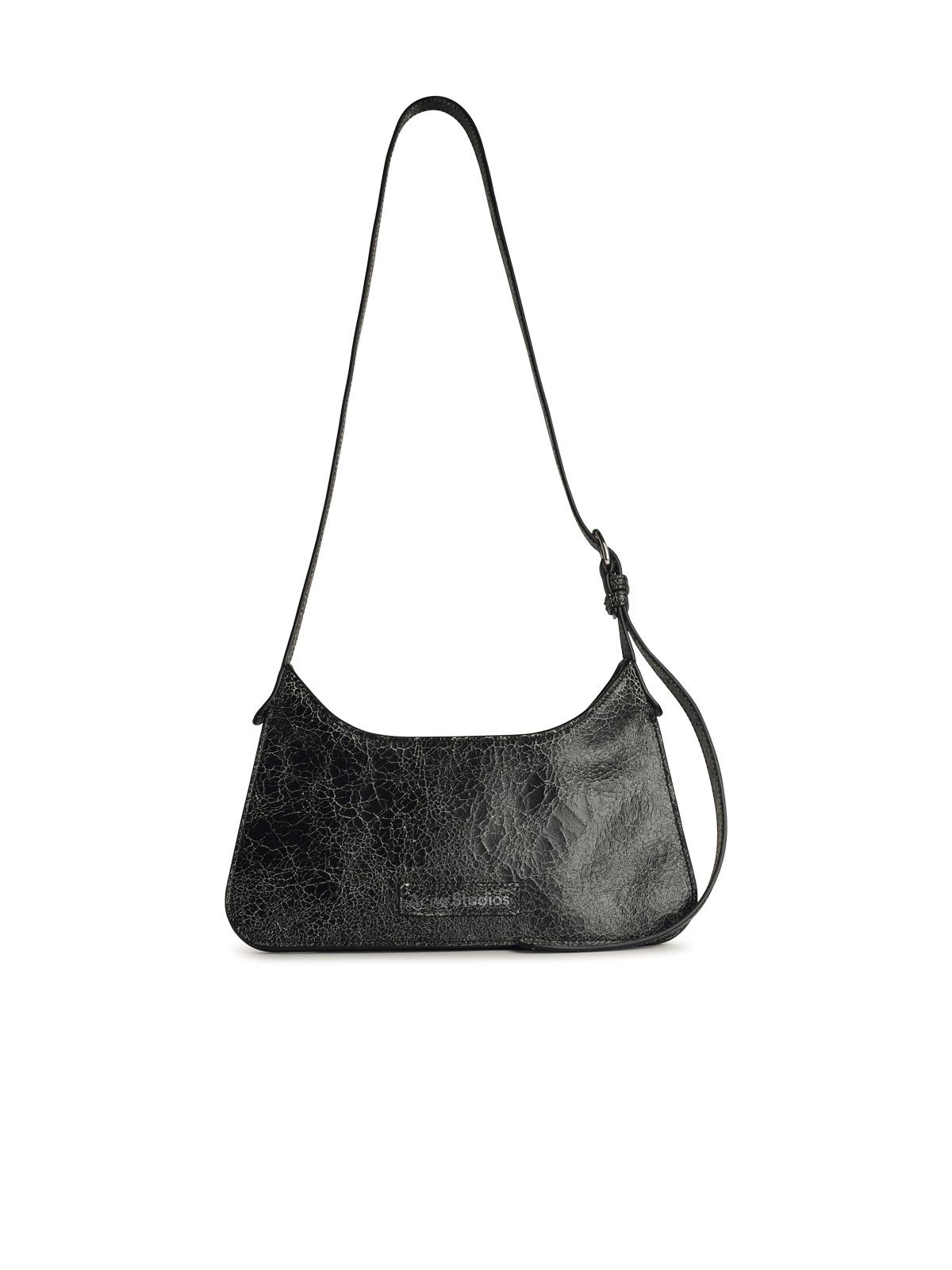 Acne Studios Black Leather Bag Woman
