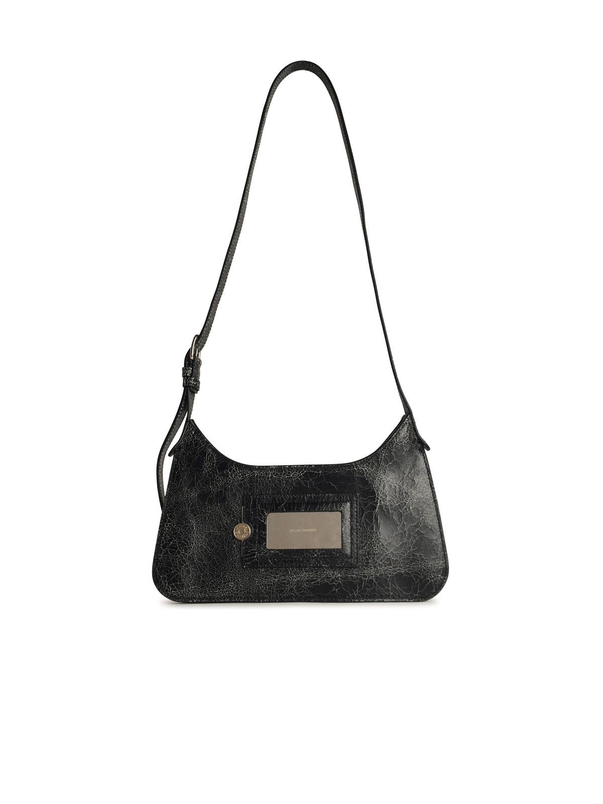 Acne Studios Black Leather Bag Woman