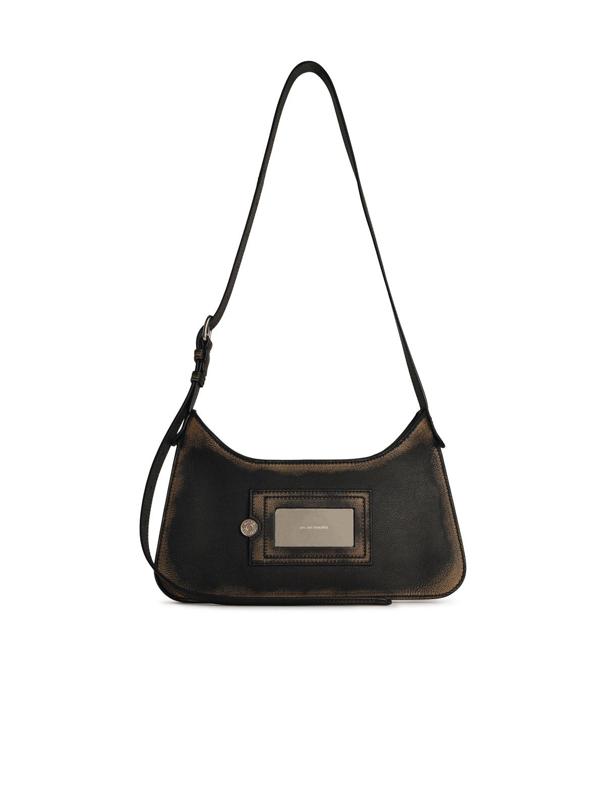 Acne Studios 'Hobo' Brown Leather Bag Woman