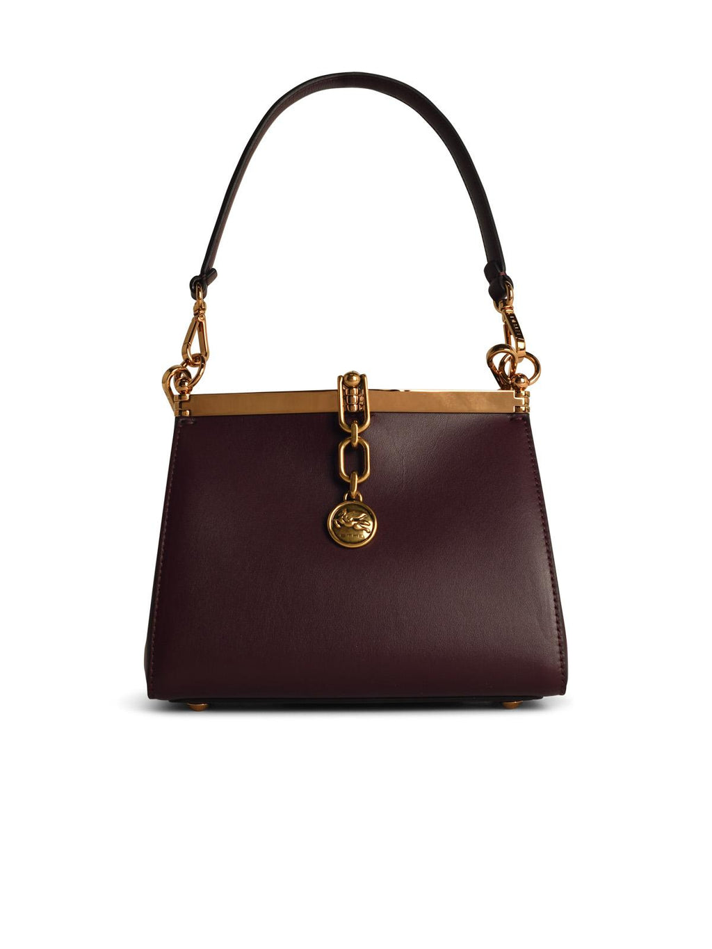 Etro Small 'Vela' Burgundy Leather Bag Woman