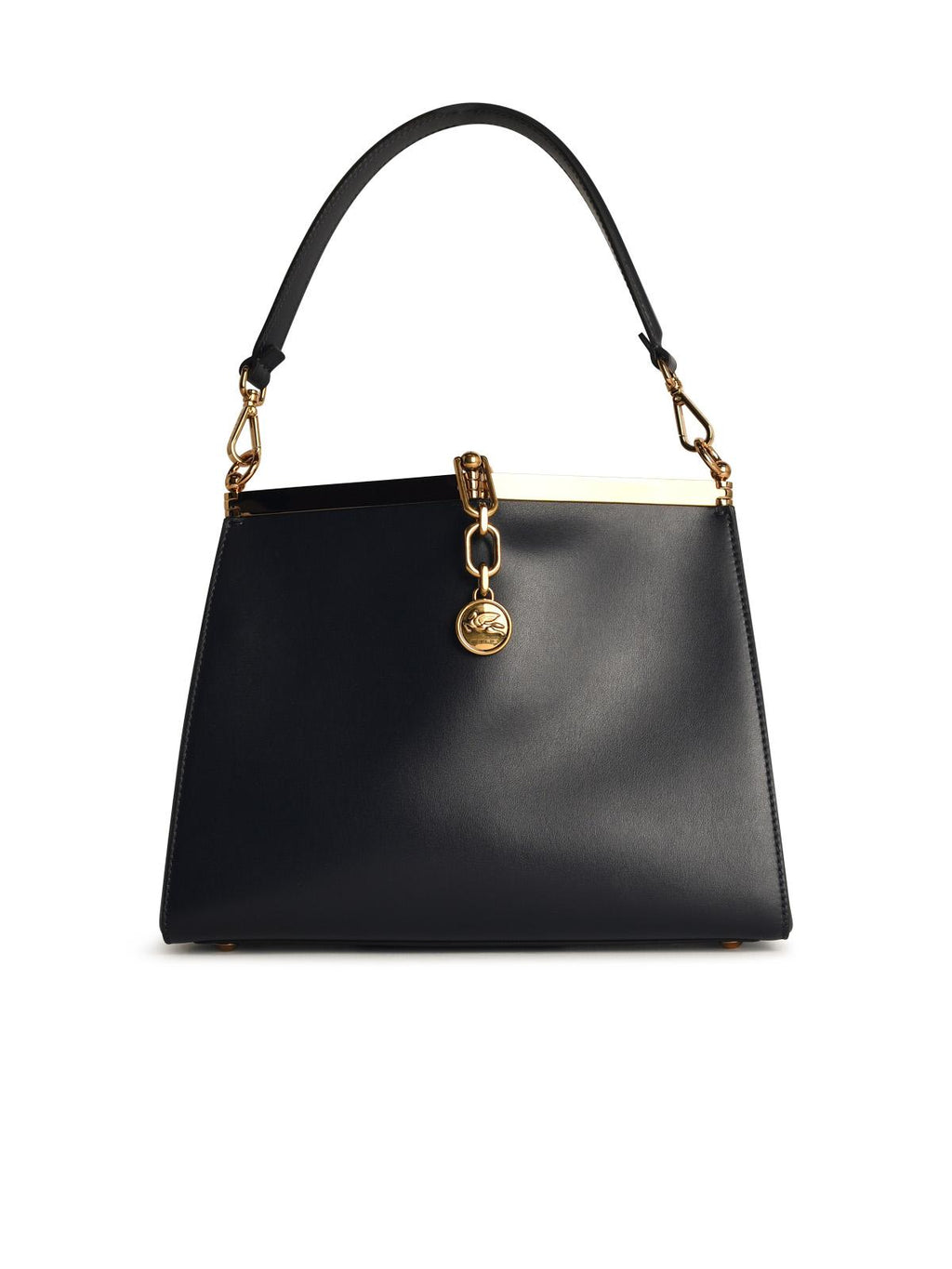 Etro 'Vela' Medium Bag In Blue Smooth Leather Woman