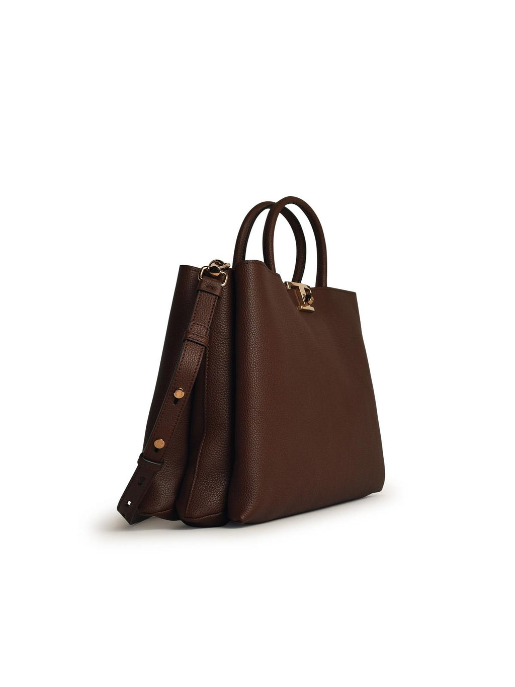 Tod's Medium 'T Timeless' Brown Leather Bag Woman