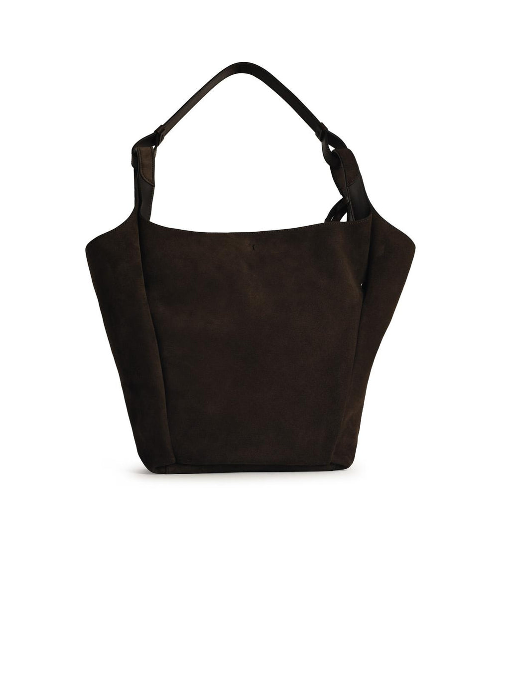Tod's Medium Bucket Bag In Brown Leather Woman