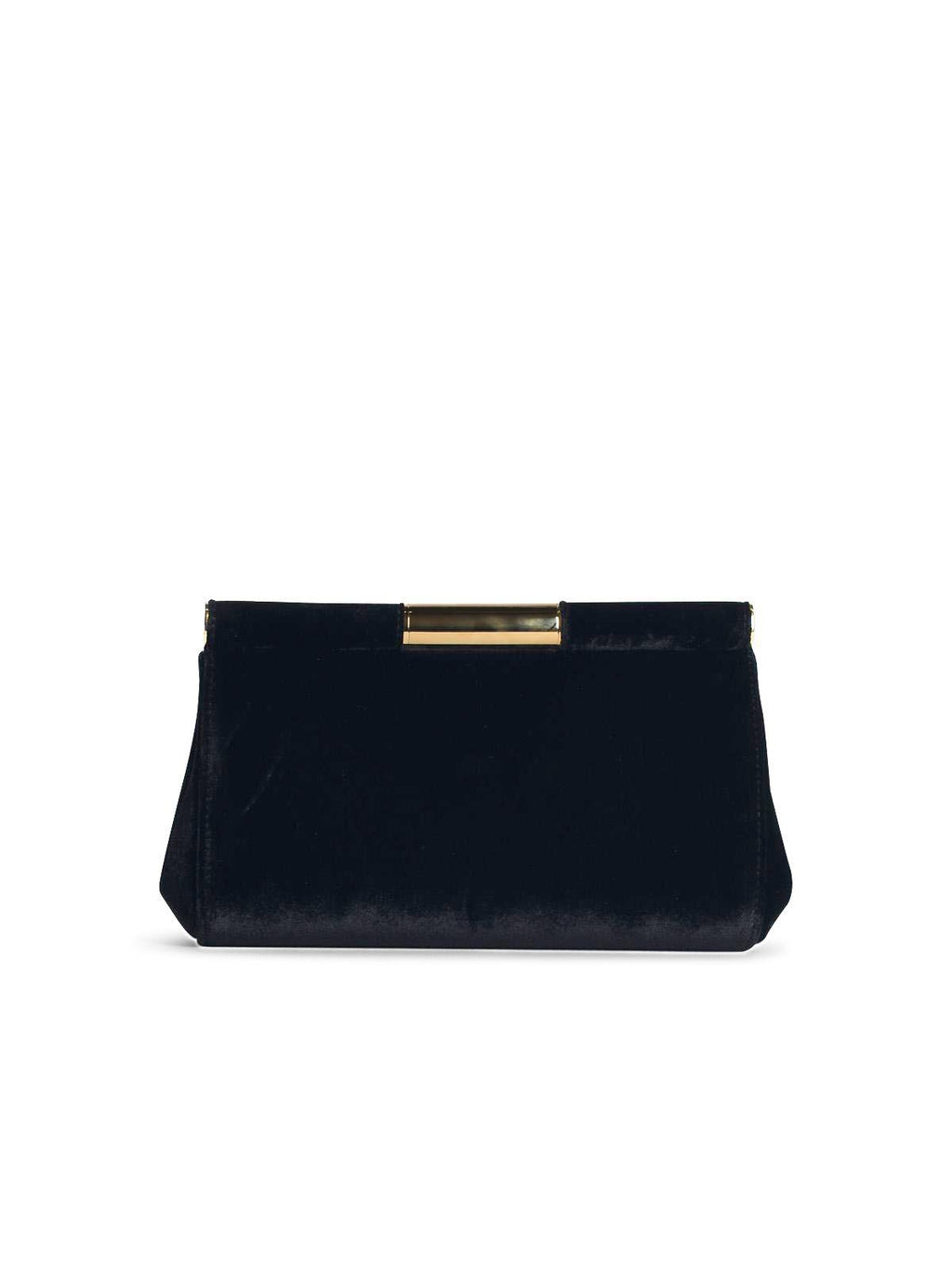 Dolce & Gabbana Black Velvet Shoulder Strap Woman