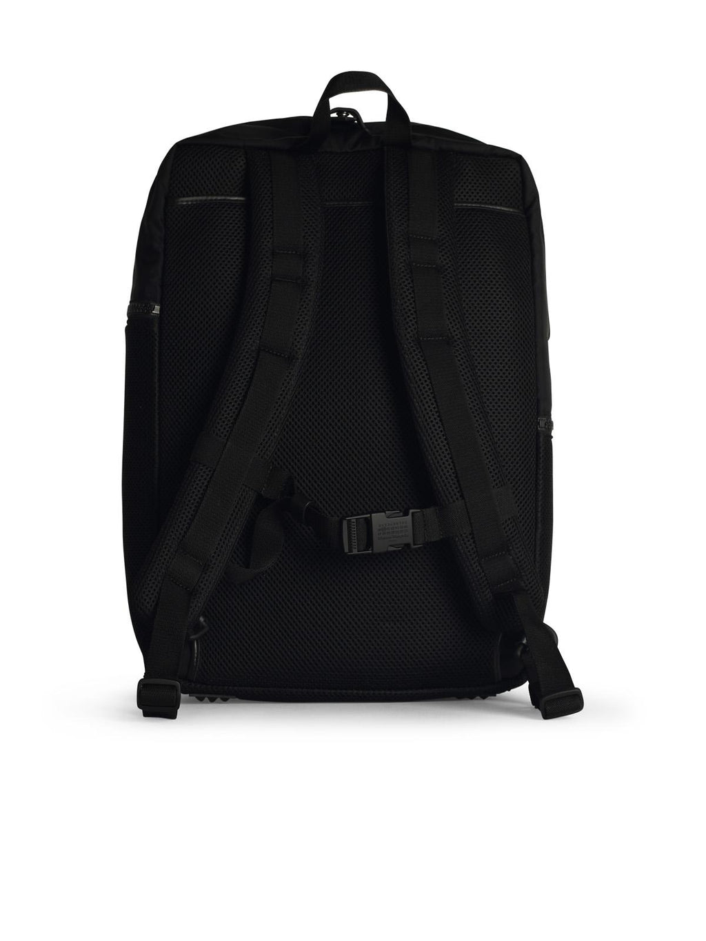 Maison Margiela Black Nylon Duffel Bag Man