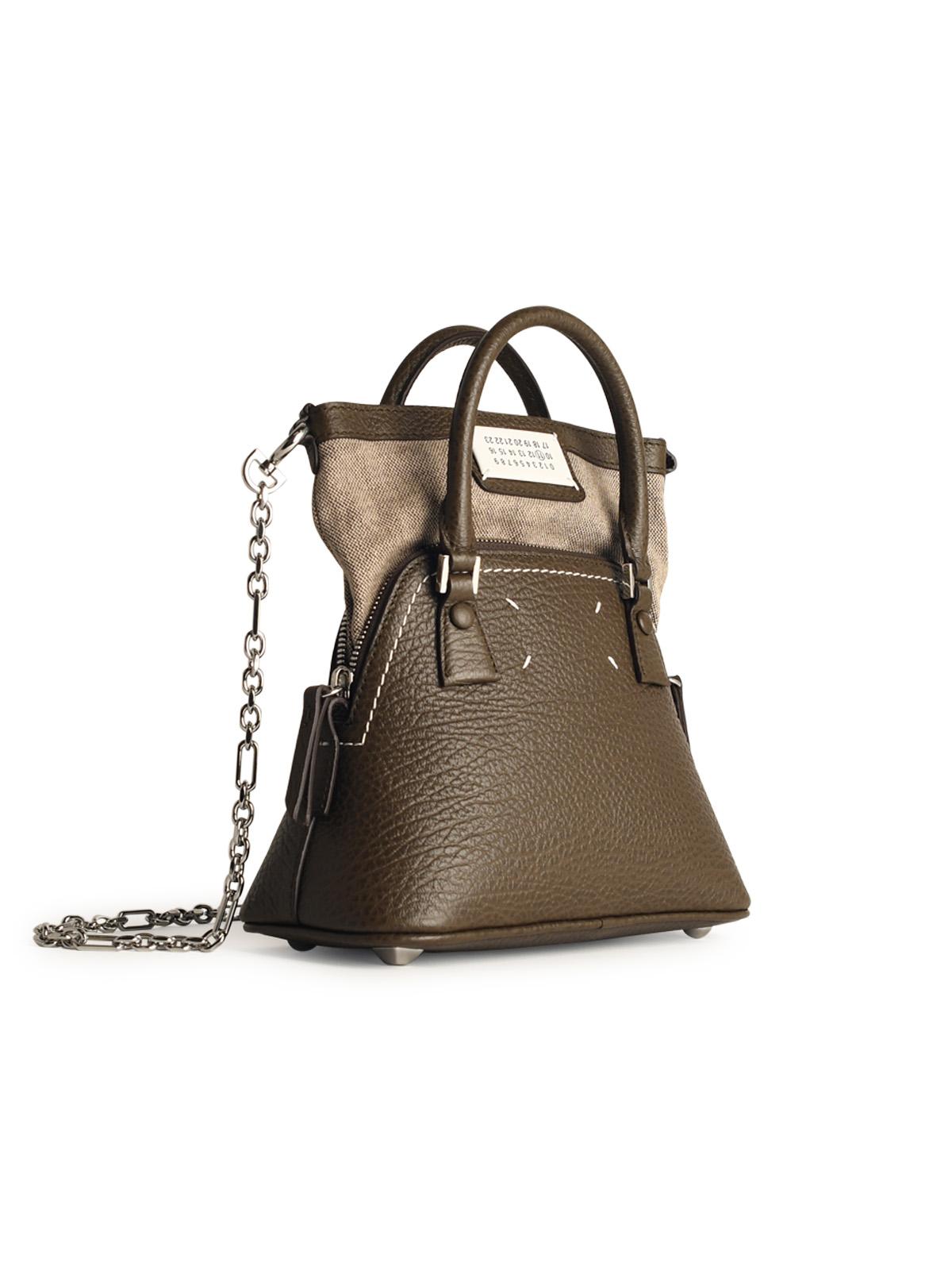Maison Margiela 'Sac' Brown Leather Bag Woman