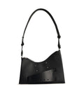 Maison Margiela 'Hobo' Black Embossed Leather Bag Woman