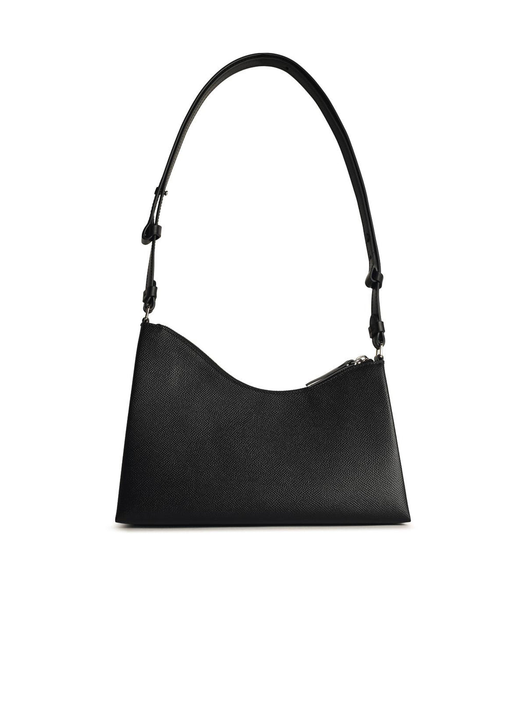 Maison Margiela 'Hobo' Black Embossed Leather Bag Woman