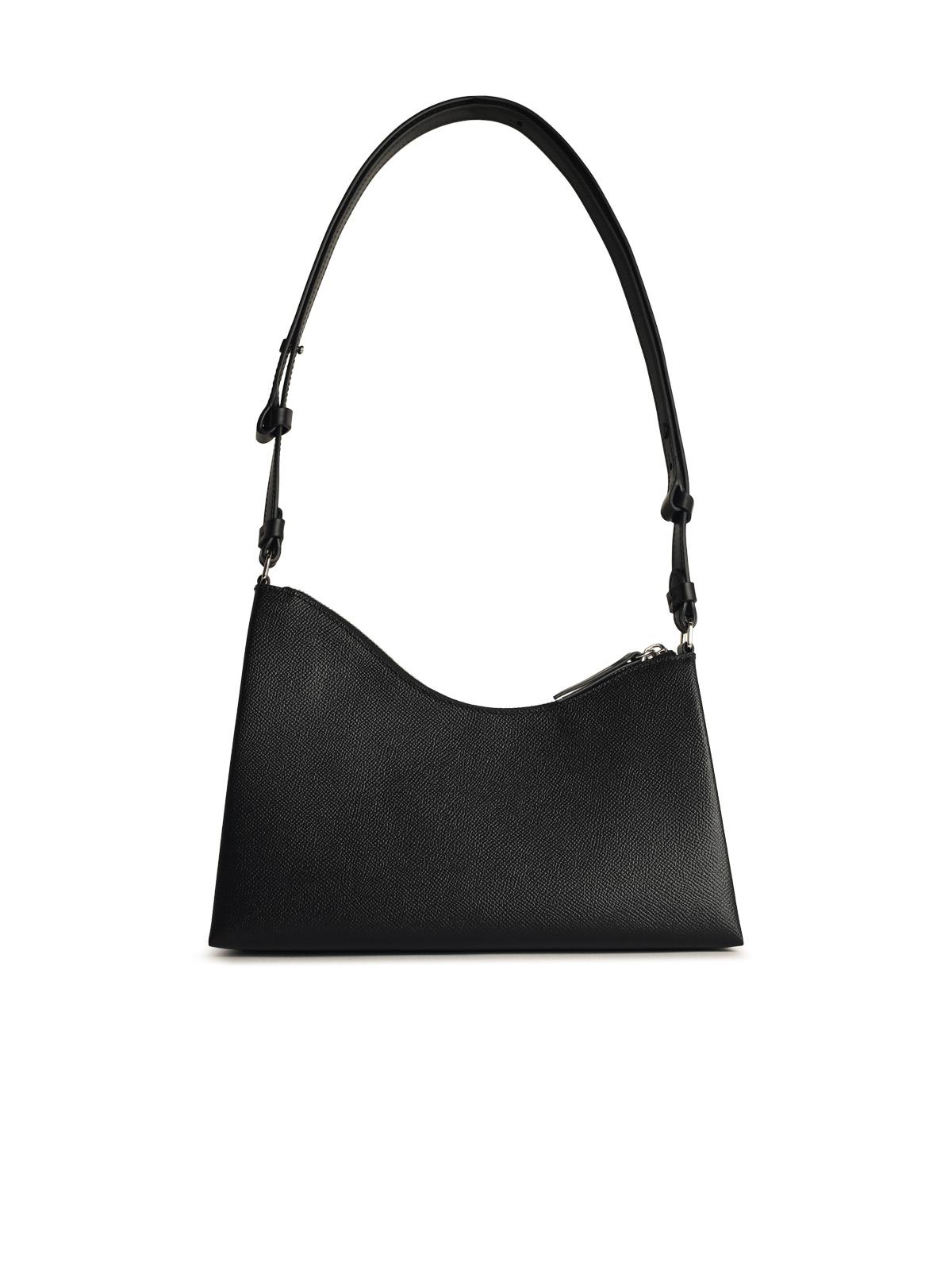 Maison Margiela 'Hobo' Black Embossed Leather Bag Woman