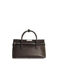 Maison Margiela 'Sac Est West' Grey Leather Bag Woman