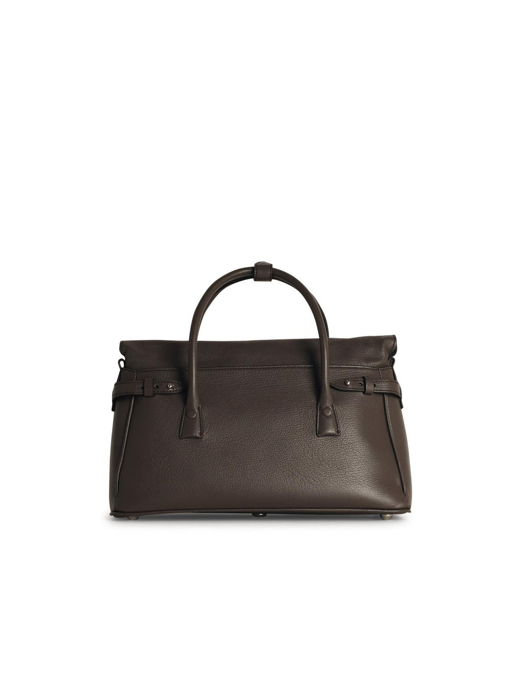 Maison Margiela 'Sac Est West' Grey Leather Bag Woman