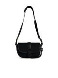Moncler 'Trick' Black Nylon Crossbody Bag Woman