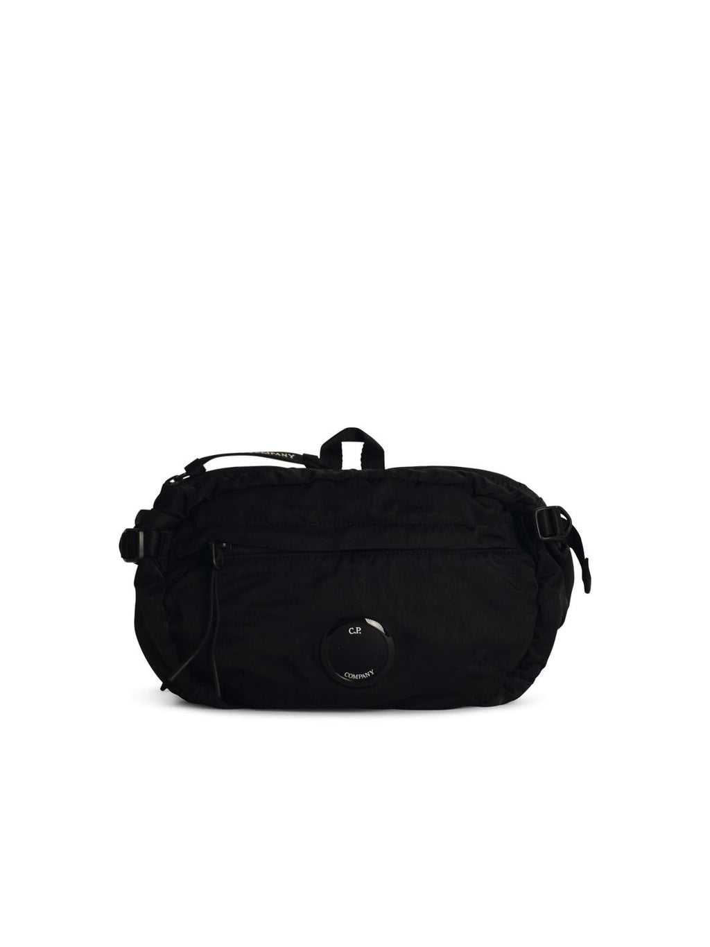 C.P. Company Black Nylon Fanny Pack Man