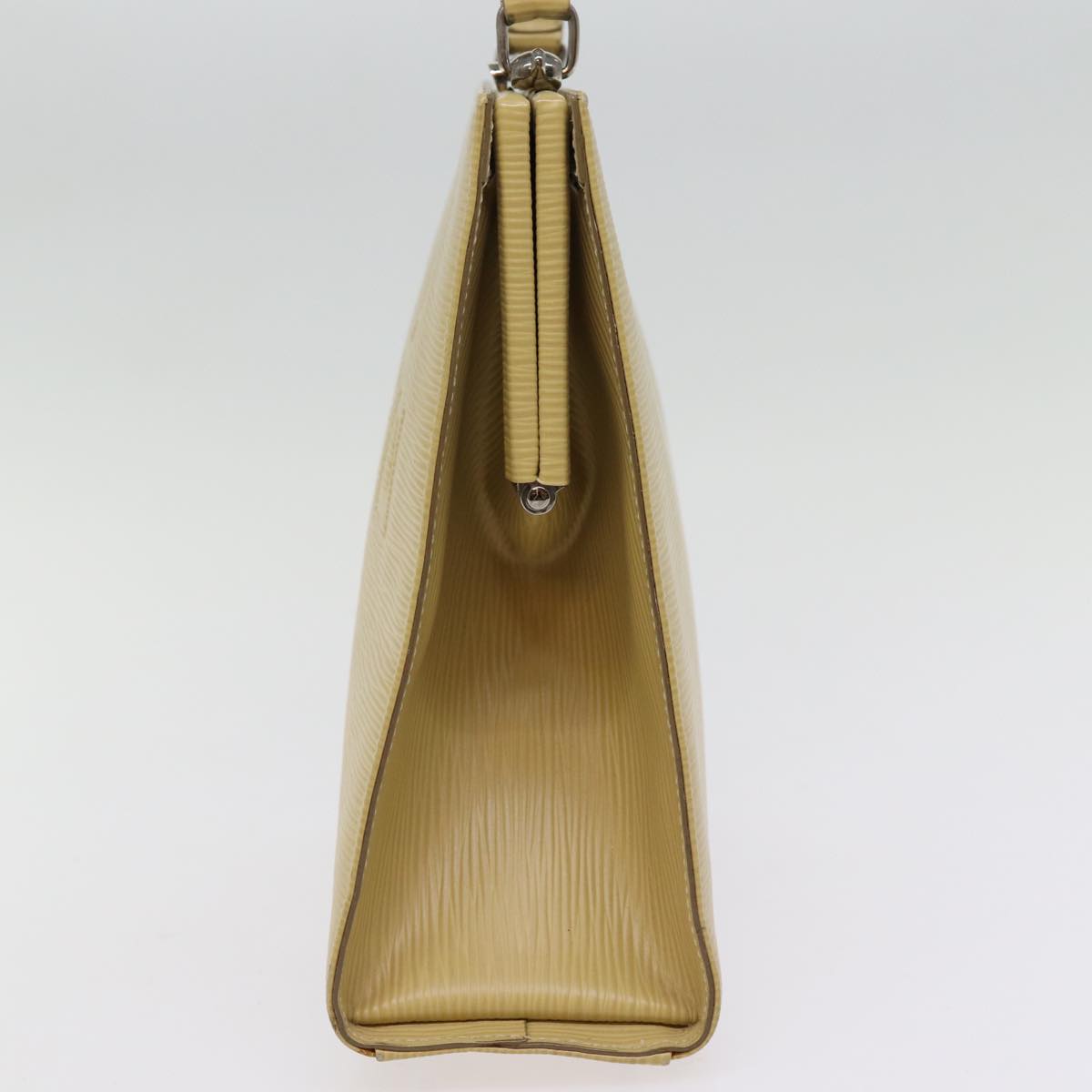 FENDI Hand Bag Leather 2way Beige 77006