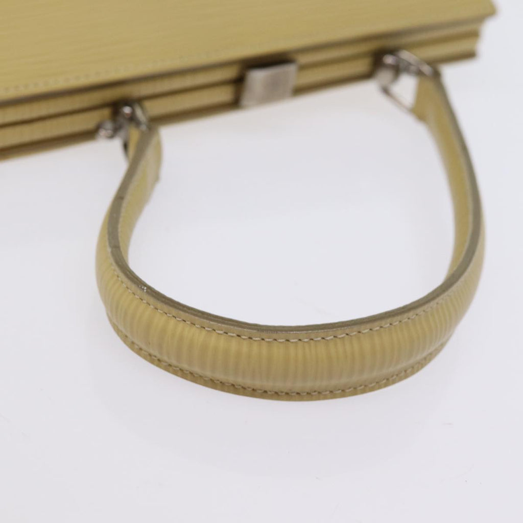 FENDI Hand Bag Leather 2way Beige 77006