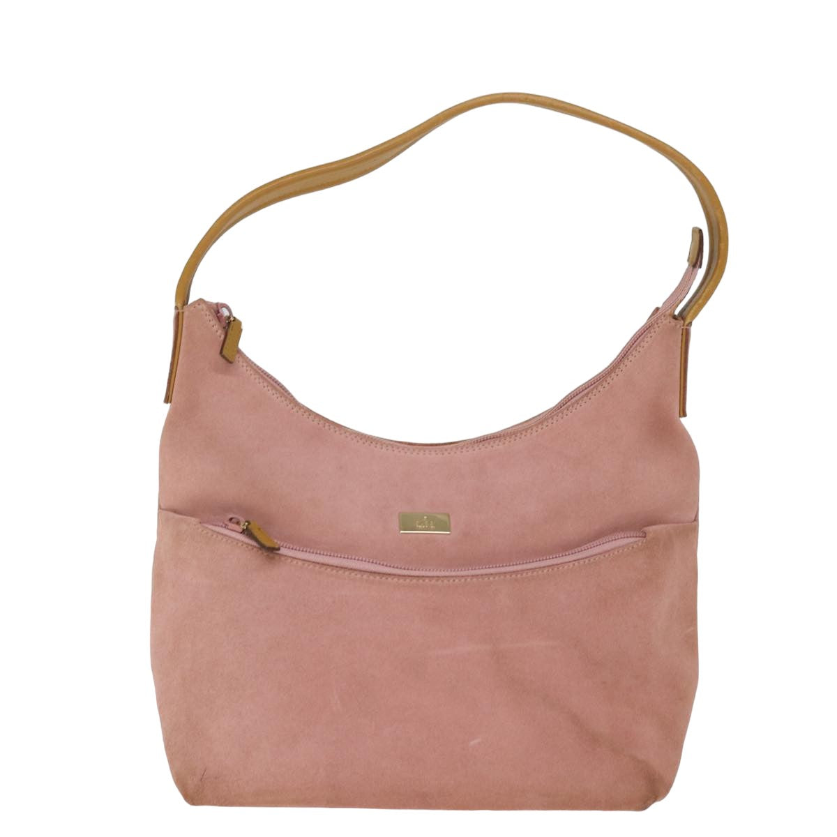 GUCCI Shoulder Bag Suede Pink 001 3386 1705 77012