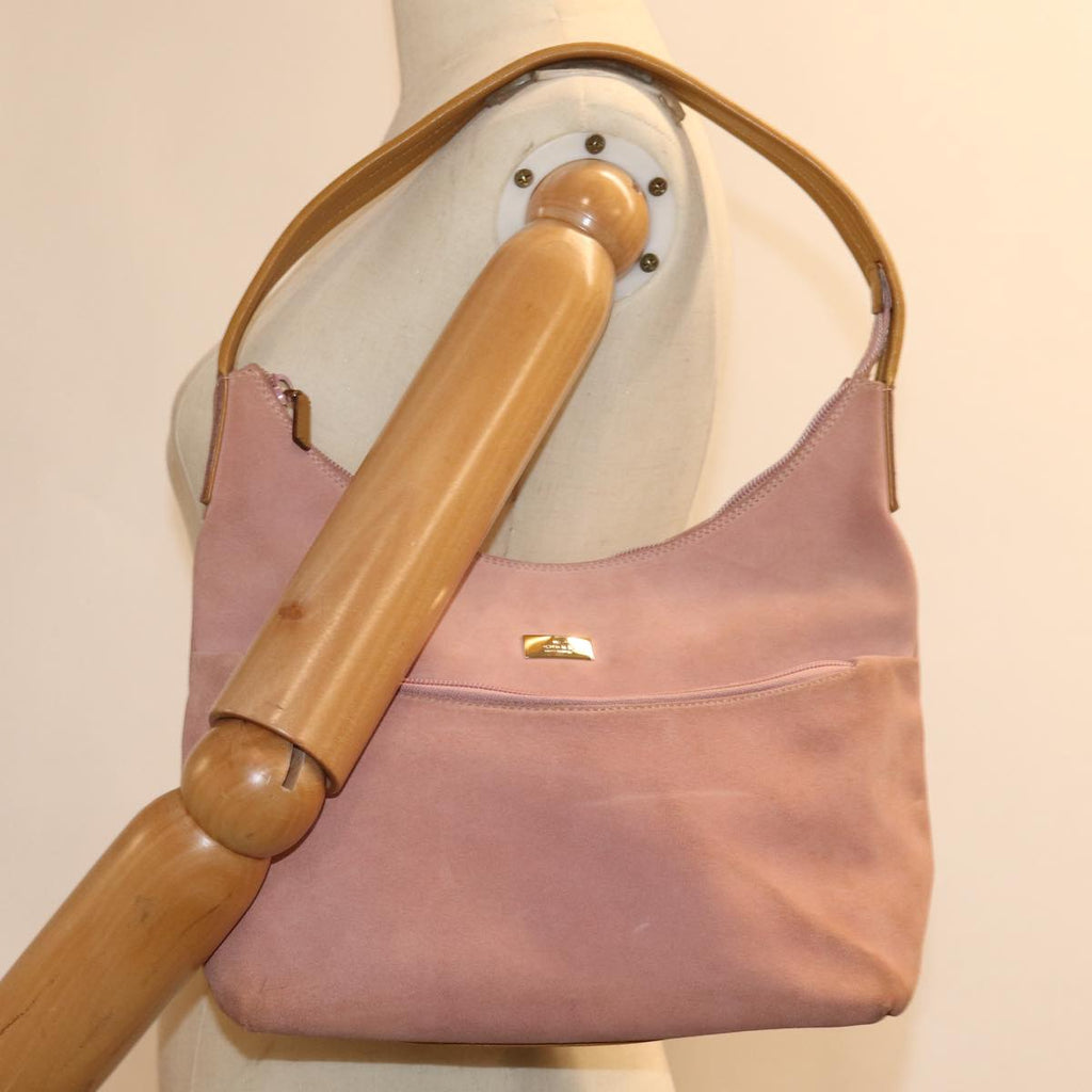 GUCCI Shoulder Bag Suede Pink 001 3386 1705 77012
