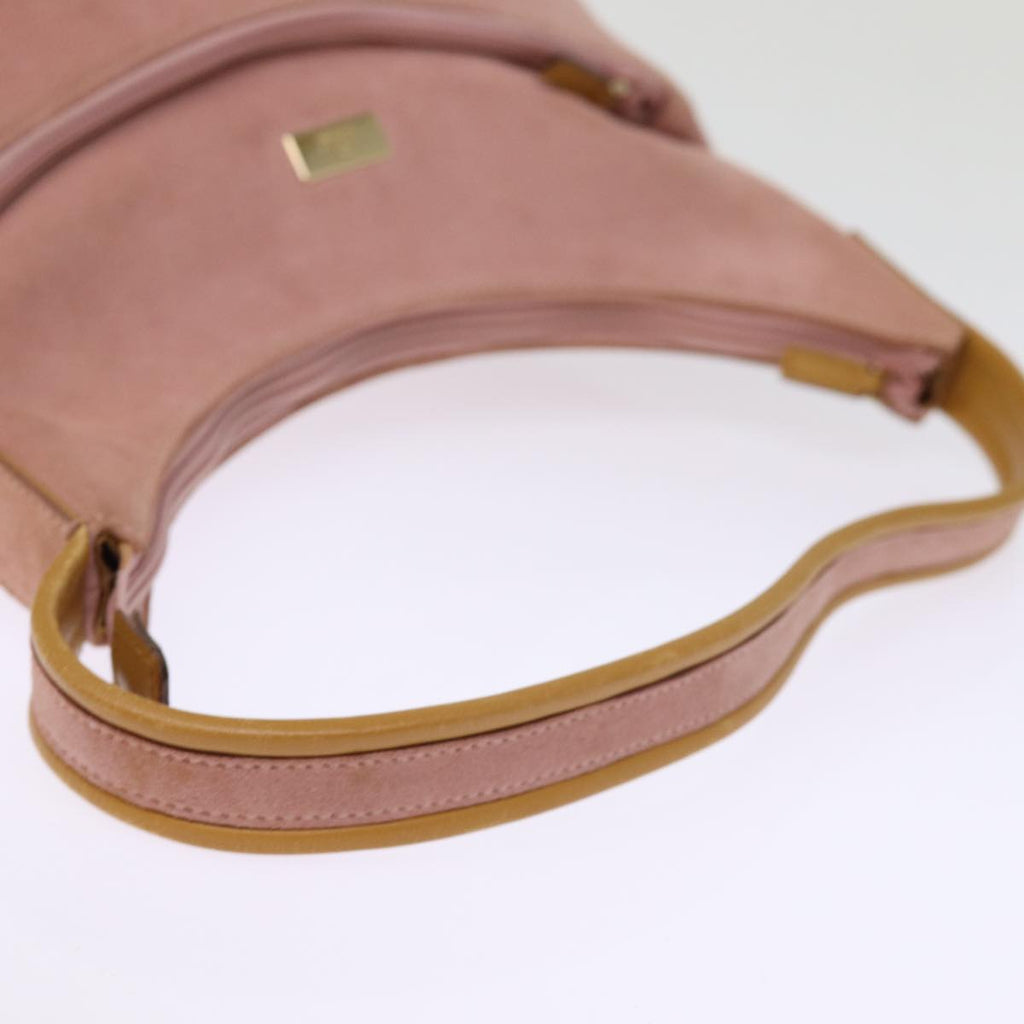 GUCCI Shoulder Bag Suede Pink 001 3386 1705 77012