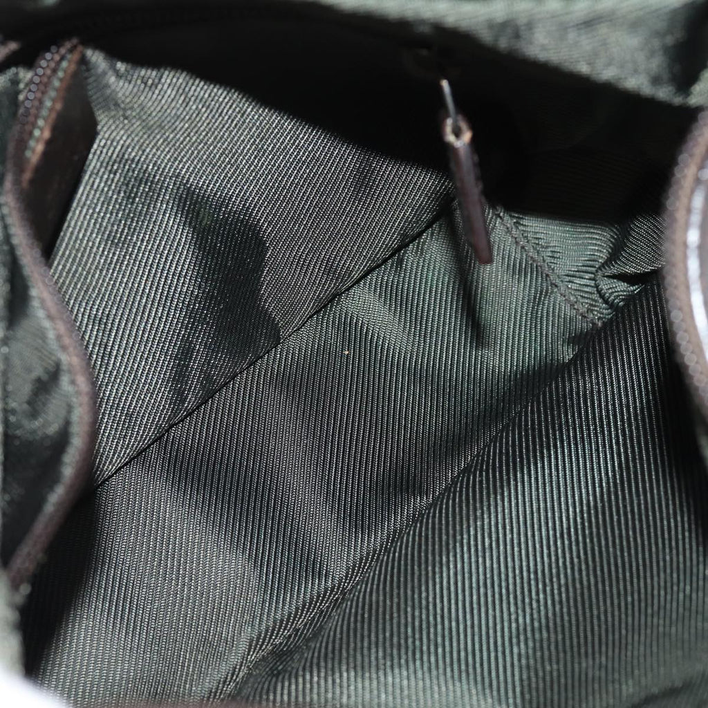 GUCCI GG Canvas Shoulder Bag Brown 35098 77014