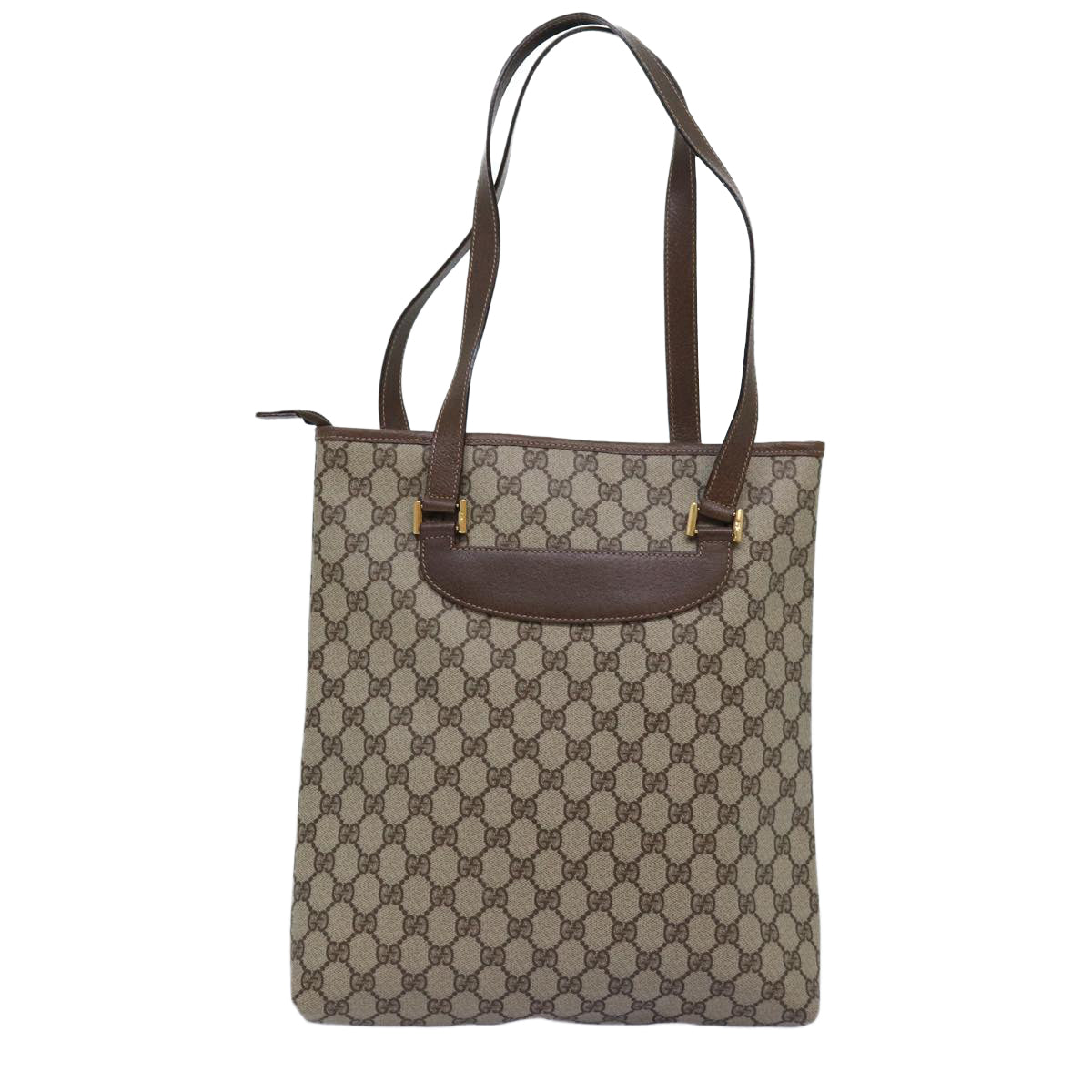 GUCCI GG Supreme Tote Bag PVC Beige 002 39 6130 8039 77023