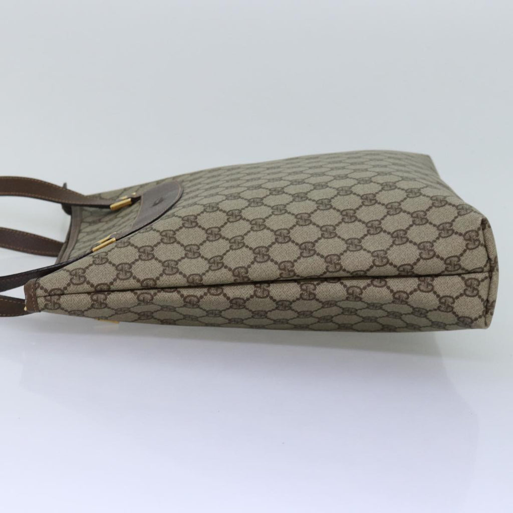 GUCCI GG Supreme Tote Bag PVC Beige 002 39 6130 8039 77023