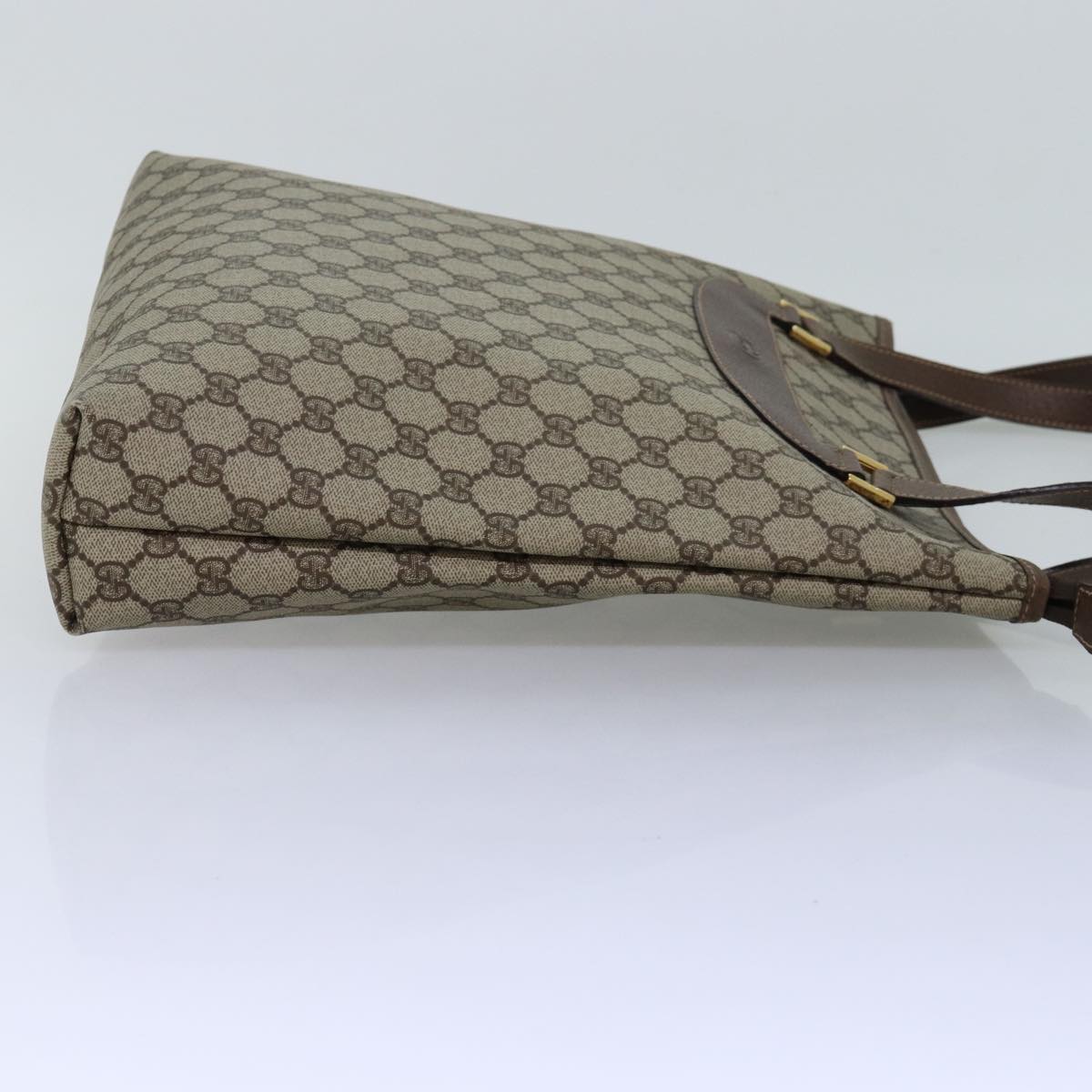 GUCCI GG Supreme Tote Bag PVC Beige 002 39 6130 8039 77023