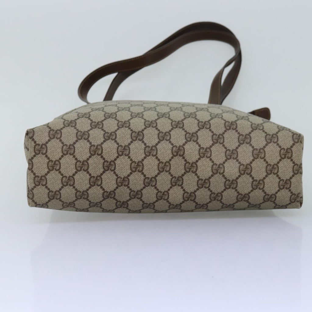 GUCCI GG Supreme Tote Bag PVC Beige 002 39 6130 8039 77023