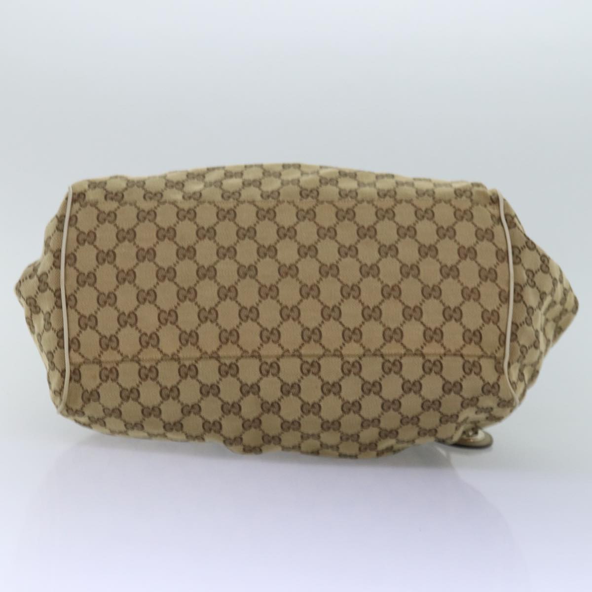 GUCCI GG Canvas Hand Bag Beige 223974 77030
