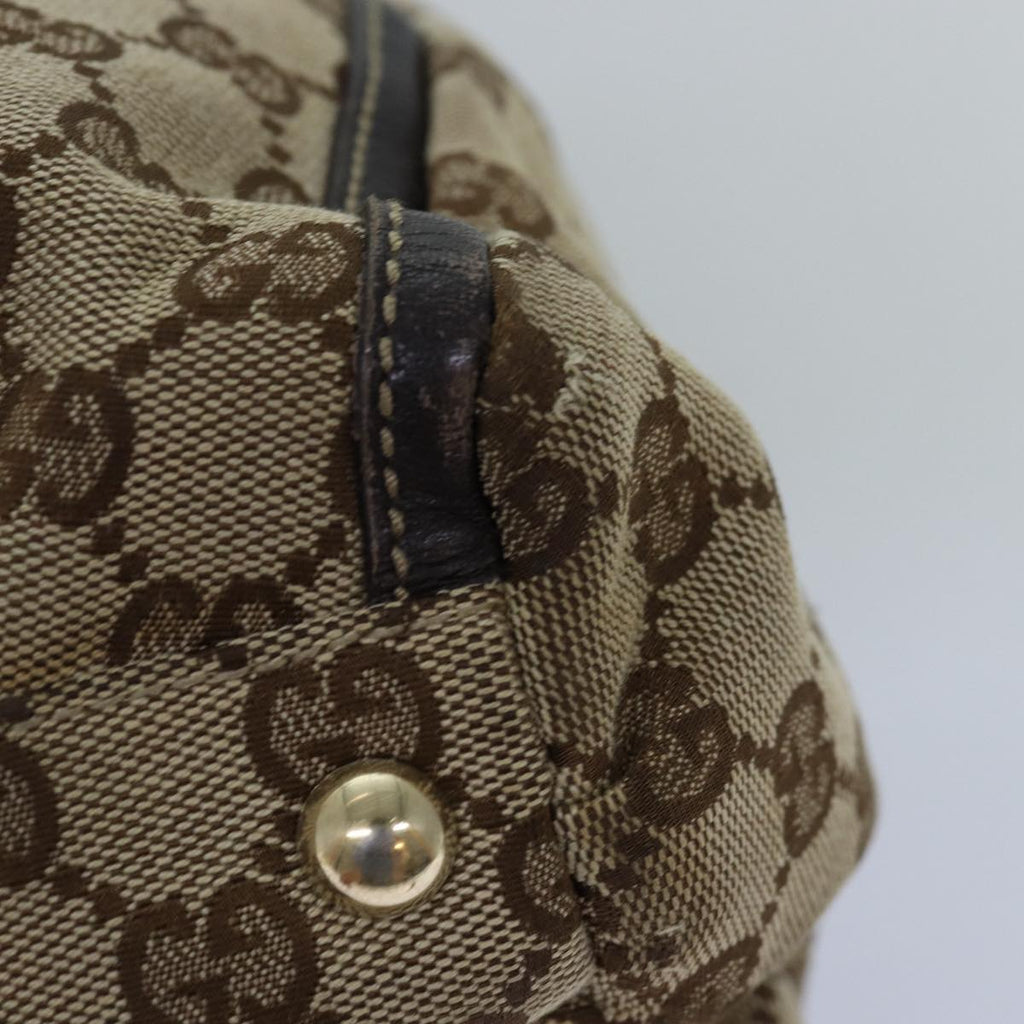 GUCCI GG Canvas Abbey Hand Bag Beige 189831 77031