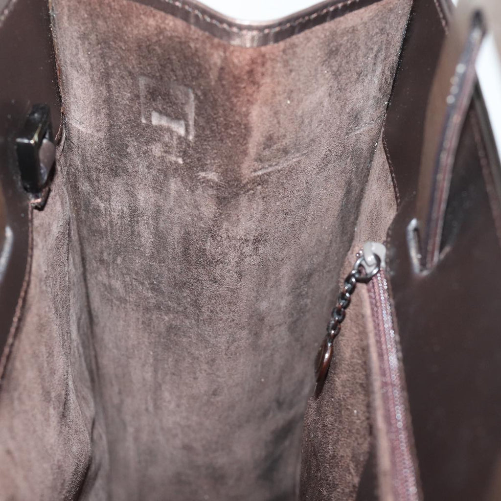 GUCCI Hand Bag Leather outlet 2way Brown 001 2058 1853 6 77087
