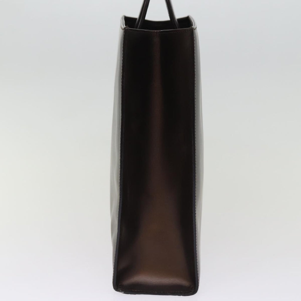 GUCCI Hand Bag Leather outlet 2way Brown 001 2058 1853 6 77087