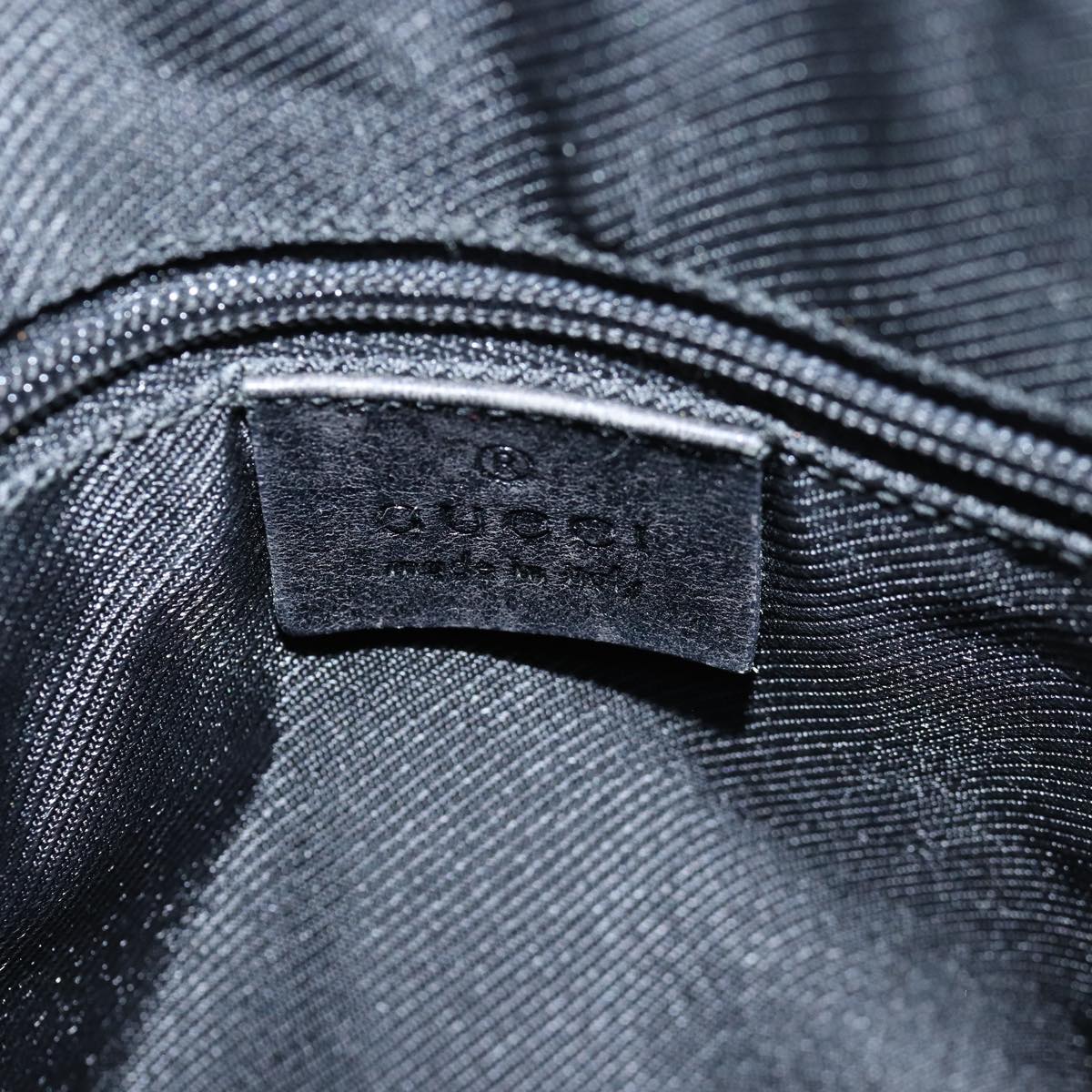 GUCCI GG Canvas Hand Bag Black 000 0855 77090