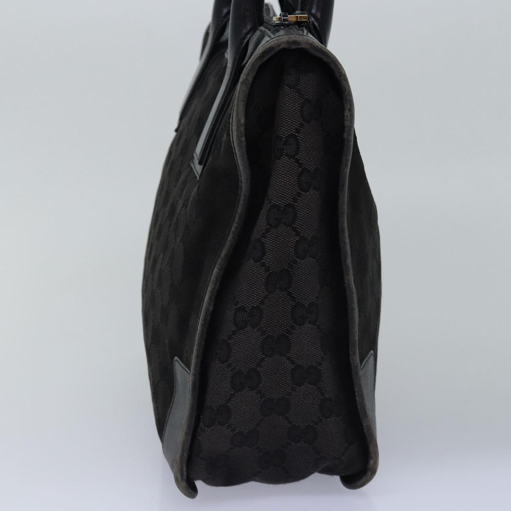 GUCCI GG Canvas Hand Bag Black 000 0855 77090
