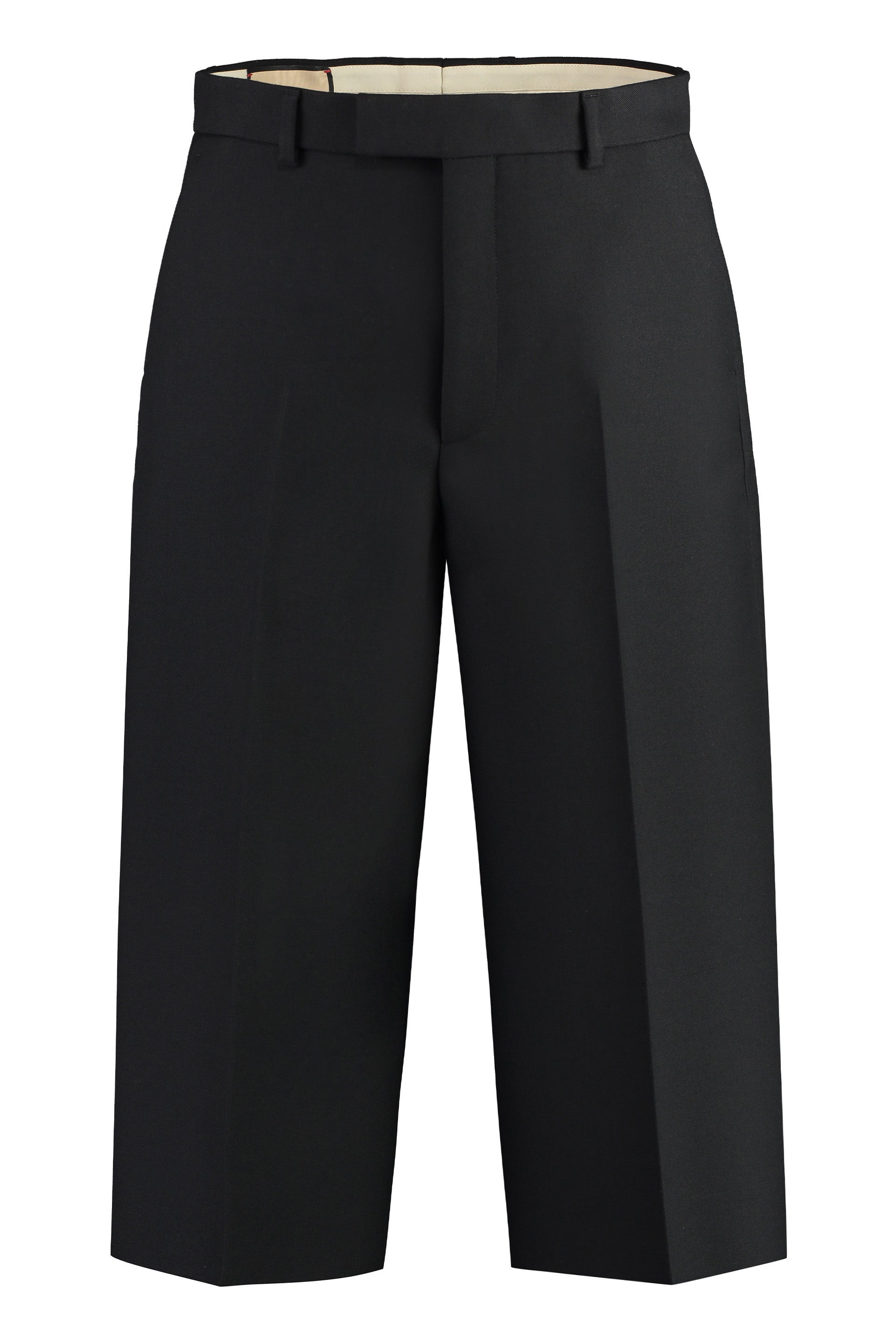 GUCCI Wool Silk Cropped Pant