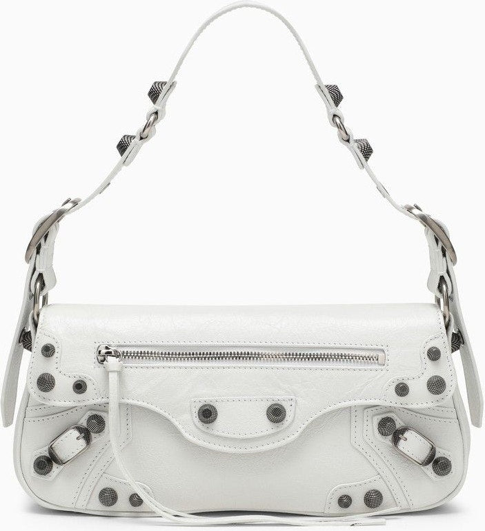 LE CAGOLE SMALL WHITE BAG