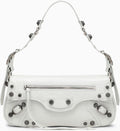 LE CAGOLE SMALL WHITE BAG