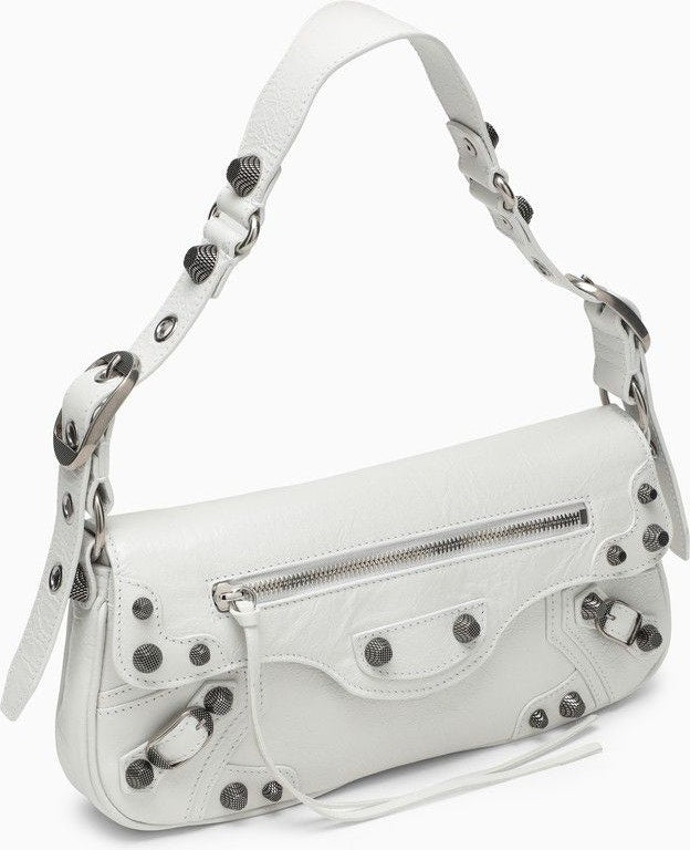 LE CAGOLE SMALL WHITE BAG