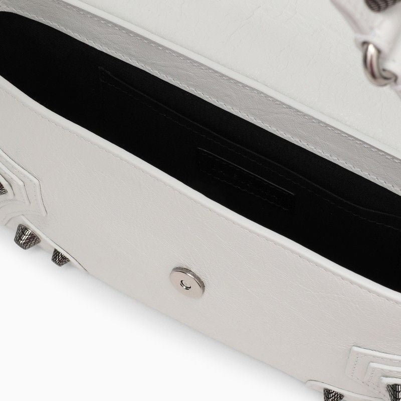 LE CAGOLE SMALL WHITE BAG