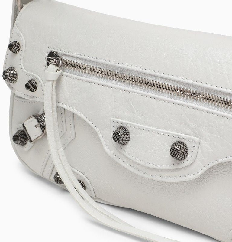 LE CAGOLE SMALL WHITE BAG