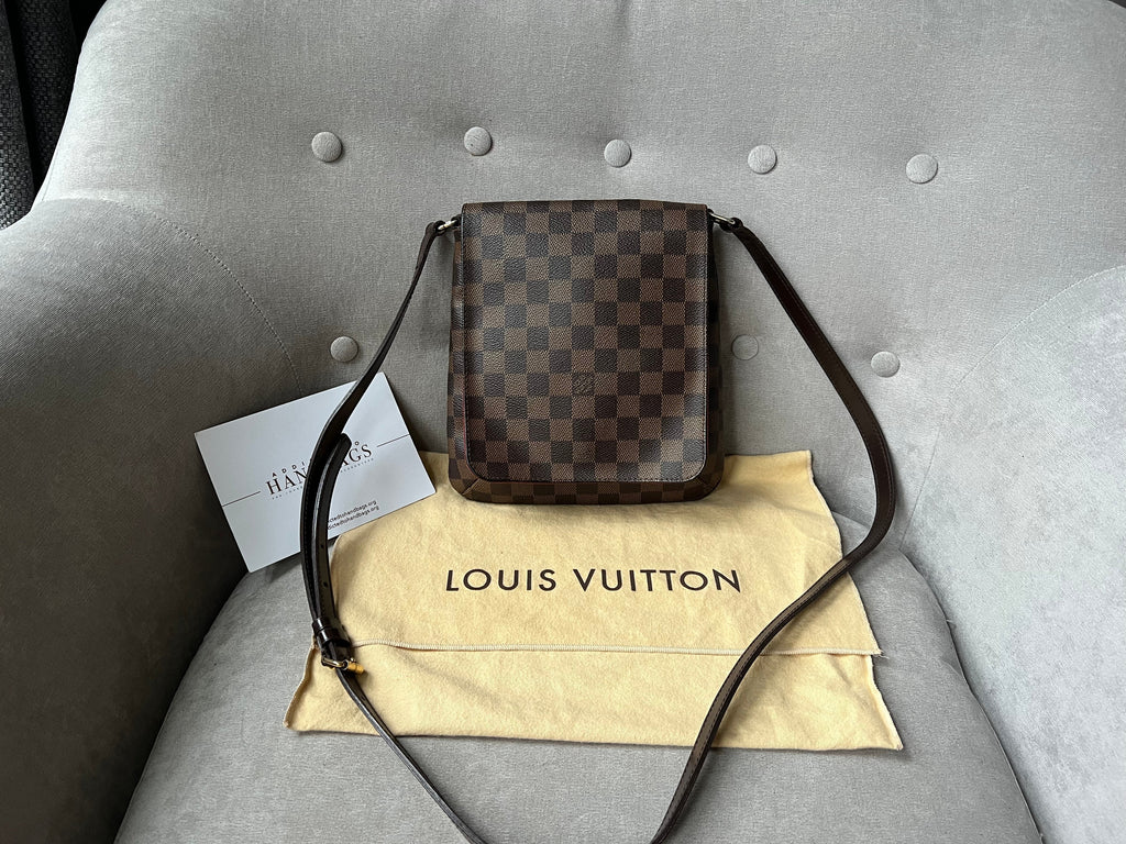 Louis Vuitton Musette Salsa PM (long strap version) Damier Ebene