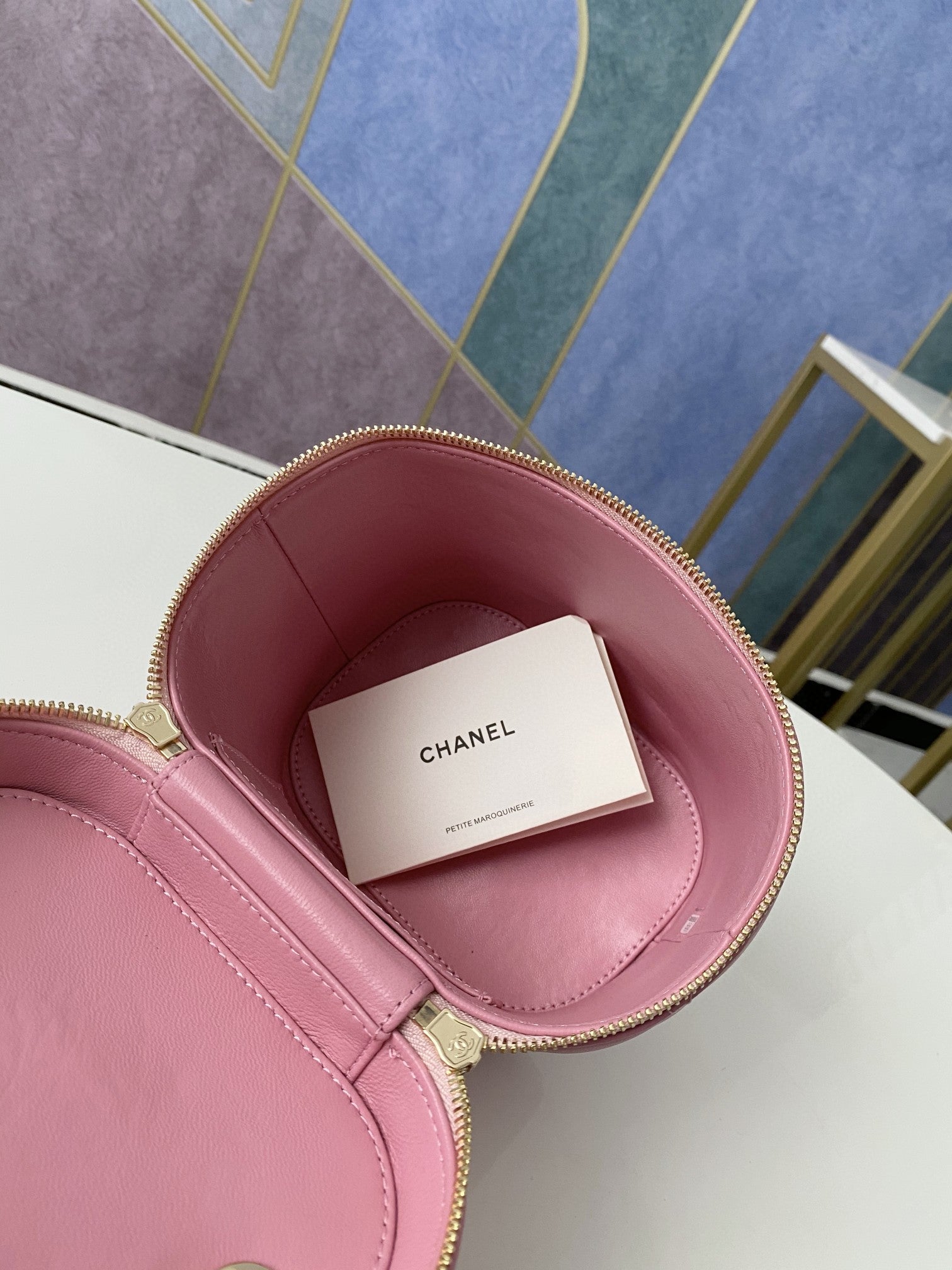CHLVanity Case Gold Hardware PiNike For Women Handbags, Shoulder Bags 9.4in/24cm