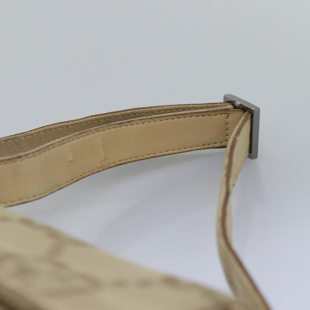 GUCCI GG Canvas Shoulder Bag Beige 001 3807 3444 77343