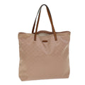 GUCCI GG Canvas Tote Bag Pink 295252 77369