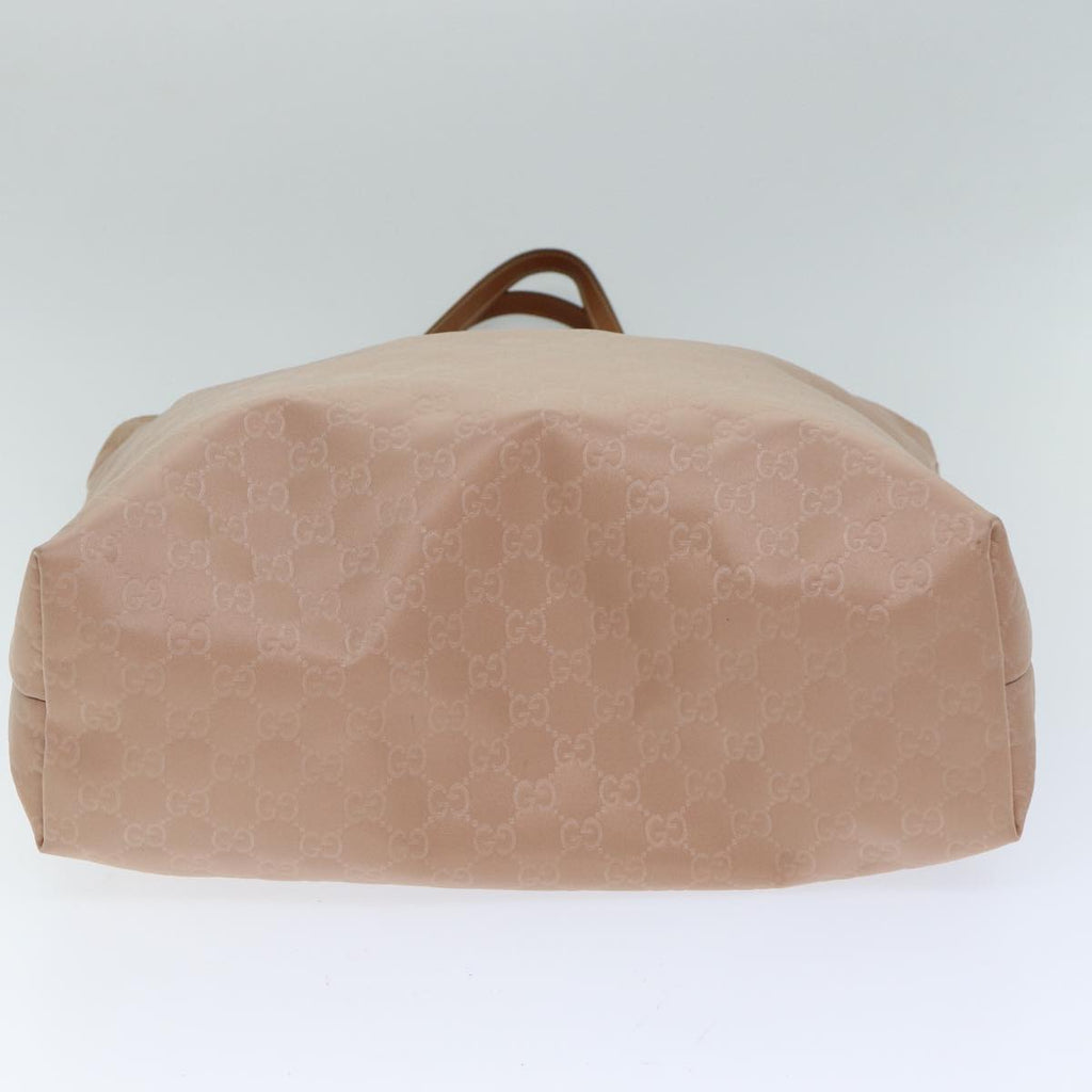GUCCI GG Canvas Tote Bag Pink 295252 77369