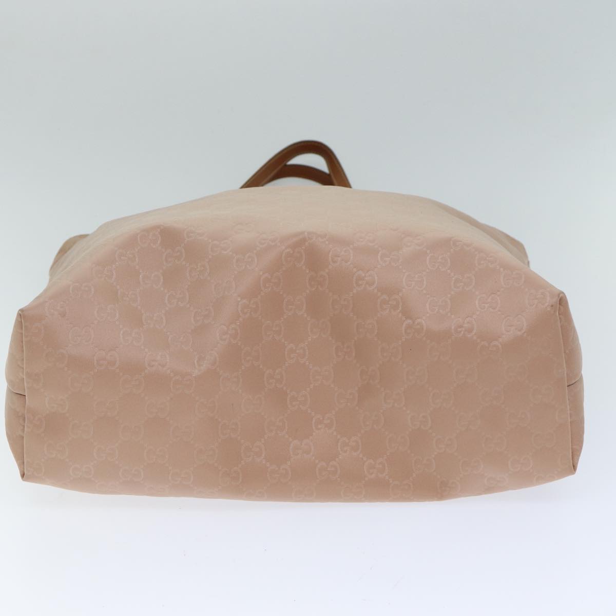 GUCCI GG Canvas Tote Bag Pink 295252 77369