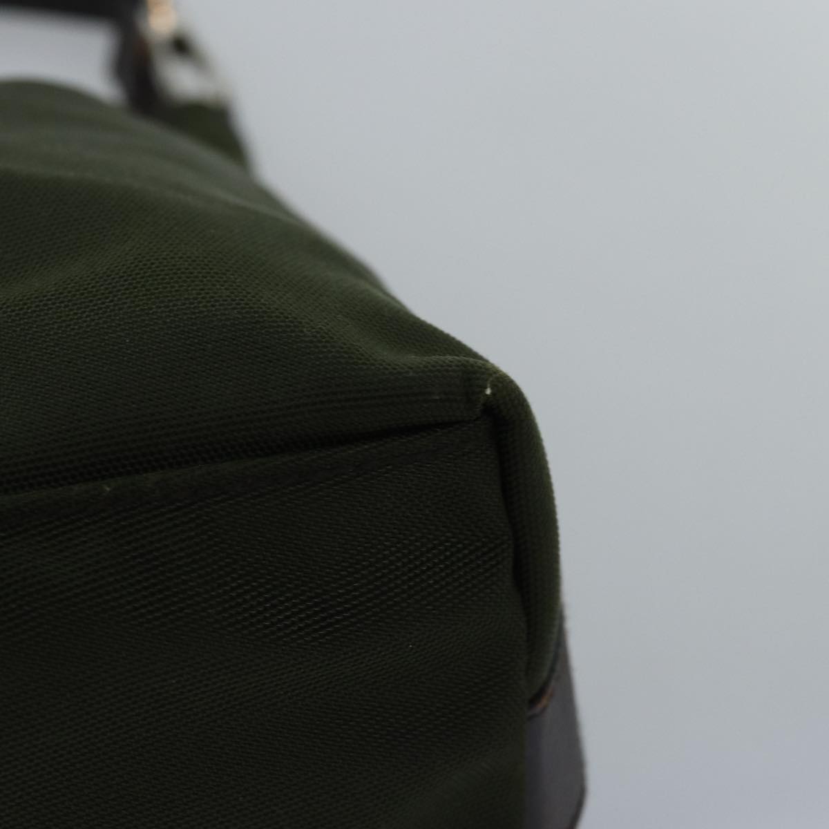 GUCCI Shoulder Bag Nylon Khaki 000 0602 77396