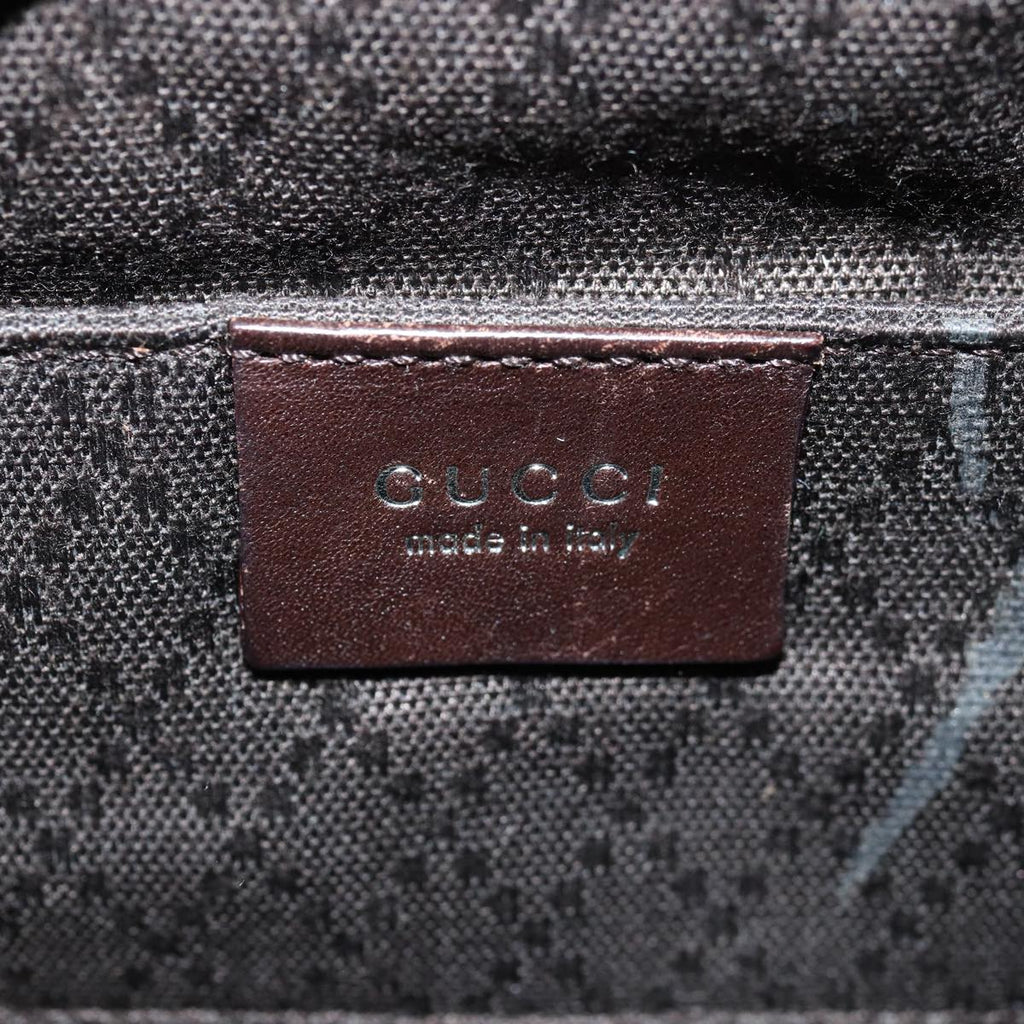 GUCCI Shoulder Bag Nylon Khaki 000 0602 77396