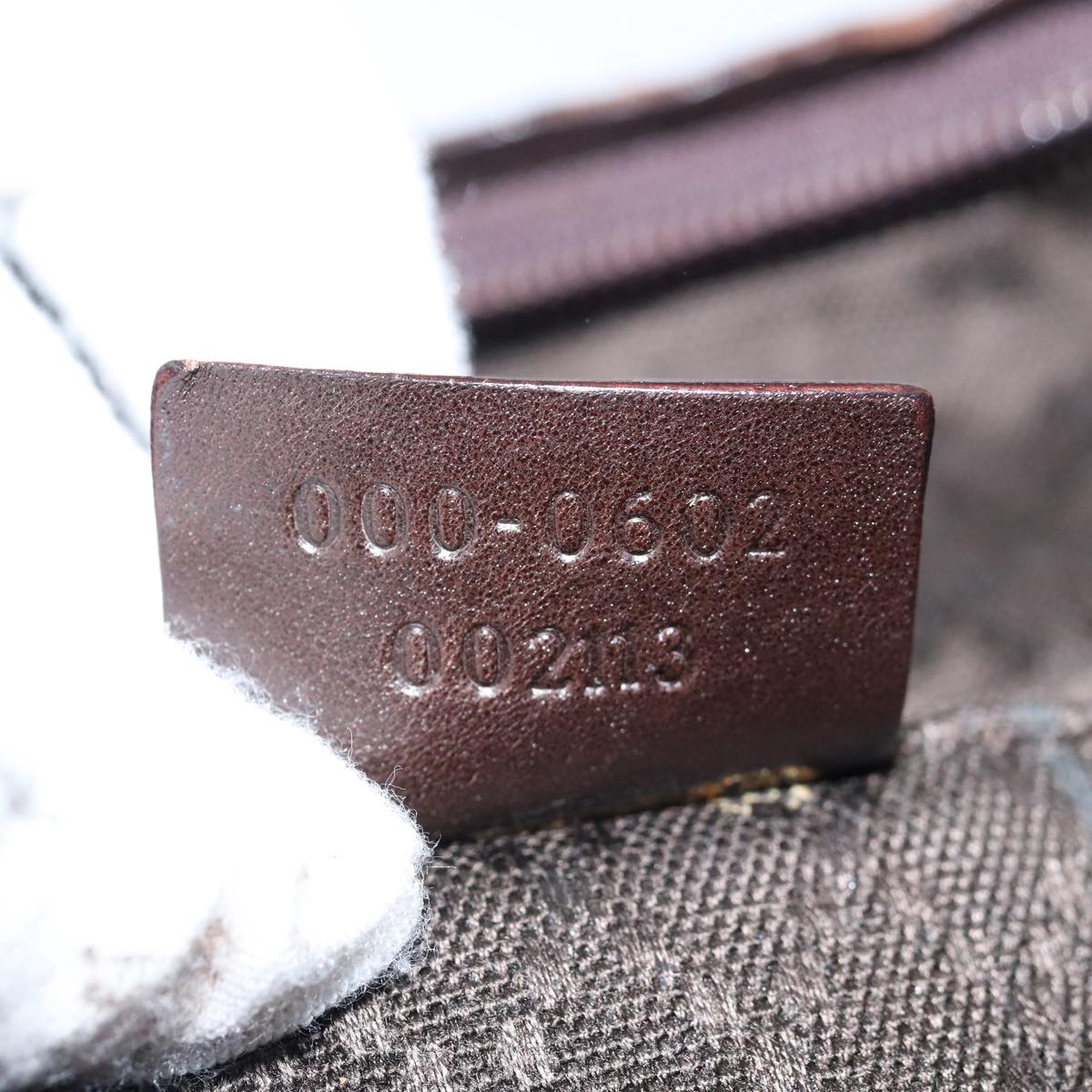 GUCCI Shoulder Bag Nylon Khaki 000 0602 77396